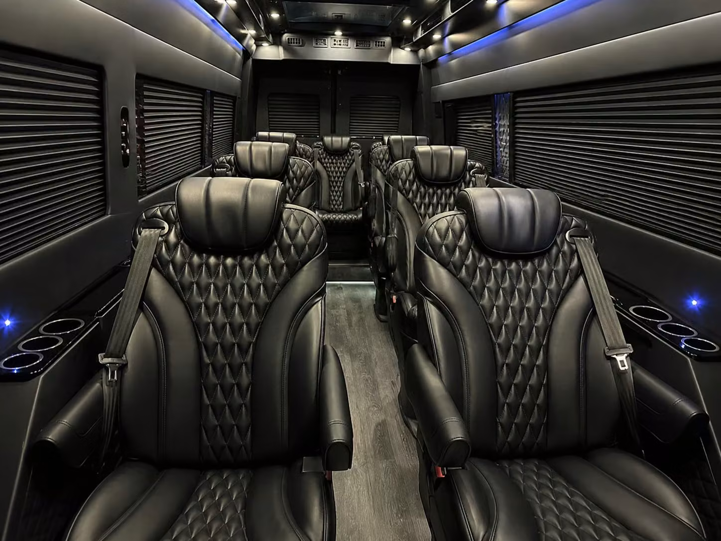 sprinter van with driver interior